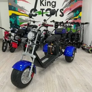 Електроскутер Citycoco Trio 2000W 60V20A | Гарантія | Знижка | Кольори