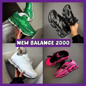 ВСІ КОЛЬОРИ ‼️Кросівки New Balance 2000 / 36-45, Унісекс, ПРЕМІУМ