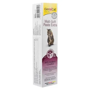 GimCat Malt-Soft Extra паста для виведення шерсті у котів 200 грам