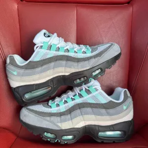 (ОПЛАТА ПІСЛЯ ОГЛЯДУ)Nike Air Max 95 Hyper Turquoise Найк Аір Макс 95 Гіпер Туркоіс