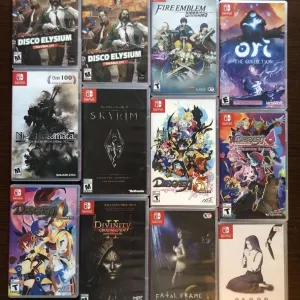 Nintendo Switch: Resident Evil, Thing Legacy of Kain Soul Reaver, Ведьмак Castlevania Stalker Mortal Kombat BloodRayne Hollow Knight Contra Turtles