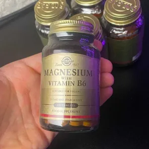 Solgar Магній з вітаміном В6 магний Б6 Magnesium B 6 100 шт солгар