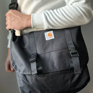 Велика сумка через плече Carhartt Delta Shoulder Pouch, чорна.
