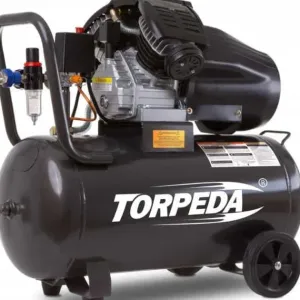 Компресор Torpeda масляний / 2-поршневий компрессор 2,2кВт 50л 8 бар