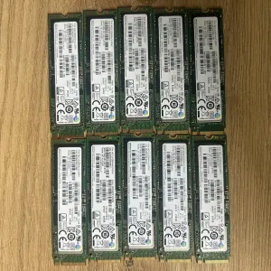 SSD M.2 NVMe / SATA 120GB–500GB | Health 98–100%