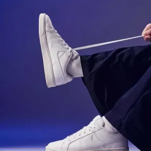 ‼️УНІСЕКС ШКІРА‼️ ОРИГІНАЛ! 40р Кросівки Nike Court Royale Triple • Кеди найки • Білі найки • Кеди Nike ШКІРЯНІ кроси • Найки шкіряні • Nike Air Force
