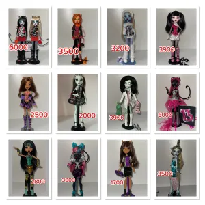Ляльки Monster High Монстер Хай  Мяулодія Пурсефона Тора Скара Дракулаура Клодін Френкі Кетті базові