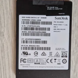 SSD диск 256GB SanDisk X400 з DRAM буфером (SATA3 \ 2.5"). Trade-IN
