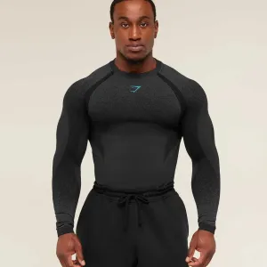 Рашгард Gymshark Shadow Seamless Лонгслів Кофта Джимшарк Оригінал