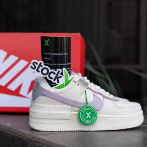 Жіночі Nike Air Force 1 Shadow пудрові  кросівки найки форси НАЛОЖКА