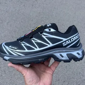 Кросівки чоловічі Salomon XT- Gore-Tex black silver.