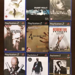 Sony PlayStation 2: Silent Hill, Resident Evil, Forbidden Siren, Hitmam Max Payne GTA Vice City Stories, Liberty City Stories Каратель Need for Speed