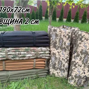 Спальний каремат складний військовий мультикам піксель зсу олива чорний койот карімат каримат розкладний гармошка туристичний multicam армійський