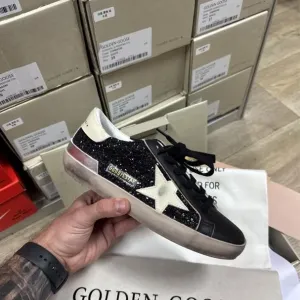 оригінал Golden Goose GB нові кросівки жіночі чорні кеди