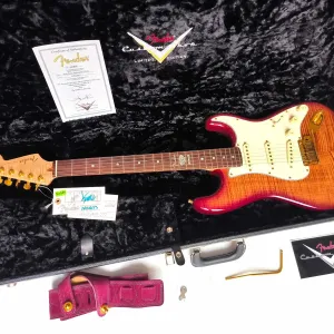 (1 of 100) Fender® Custom Shop Presidential Select Stratocaster® 60th Anniversary Limited Edition '2006 Wine Red Stain