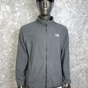 The North Face кофта толстовка L размер флисовая серая трекинговая