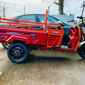 Електричний трицикл Crosser CARGO 12 1000W-60V-32Ah кузов 120 х 67 1.0 квт. шини 12"/12"
