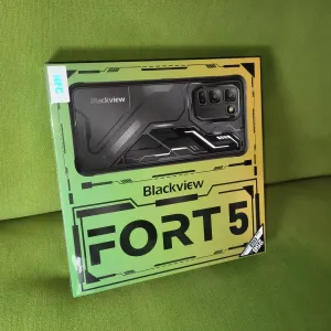 Захищений смартфон Blackview Fort 5 12/256 Black крута камера суперміцний тонкий
