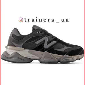 ОРИГІНАЛ‼️ New Balance 9060 (U9060BLK) кроссовки мужские кросівки чоловічі 37.5 38 38.5 39.5 40 41.5 42 42.5 43 44 44.5 45 45.5