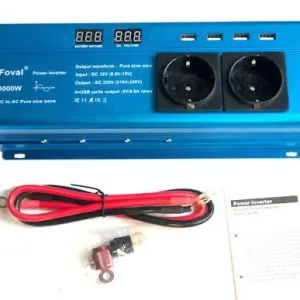 Інвертор Foval 3000w Чиста синусоїда (Оригінал!!)