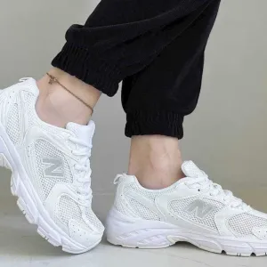 Кроссовки Женские New Balance 530 Triple White /Кросівки NB 530 Full White /Жіночі Нью Беланс White