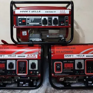 ГАЗОВИЙ KRAFTWELE KW6500 генератор бензиновый  Инвертор 4800wat Польша