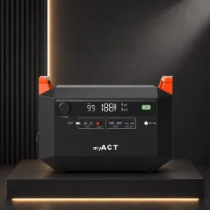 Зарядна станція myACT Power Station Модель AP1002 — 998 Wh / 1000 W