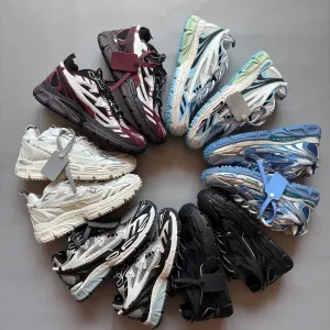 36-45 р кросівки Off-White Be Right Back bordo blue silver black