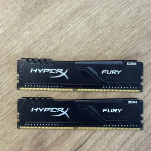Оперативна память HyperX Fury 8gb ddr4 (x2) ( 2666mhz )