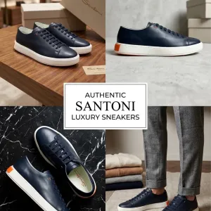Чоловічі кросівки Santoni оригінал