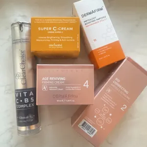 Засоби з віт. С- Melume, Dermafirm, Clear Choice, Renew- освітлення, сяяння, омолодження.