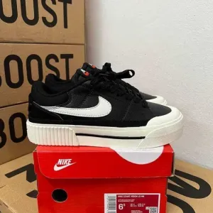 Женские кроссовки Nike Court Vision black / Найк Корт вижн черные 36 37 38 39 40