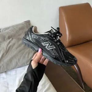 Женские кроссовки New Balance 204L Black / Нью Беленс 204Л черные 36 37 38 39 40 41