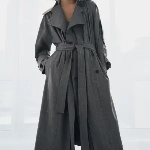 Комбінований тренч ZARA з вовною