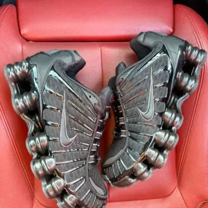 (БЕЗ ПЕРЕДОПЛАТИ) Nike Shox TL Black найк шокс чорні кросівки сітка з амортизаційними пружинами