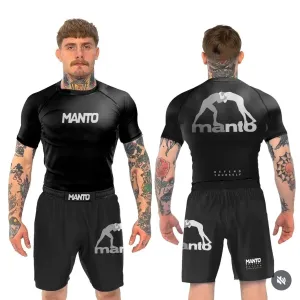 Комплект MANTO  рашгард + шорти ММА БЖЖ | XS-3XL | Преміум які