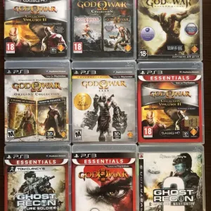 Sony PlayStation 3: God of War Collection, Volume ll, Восхождение GranTurismo, Afrika GTA San Andreas, Game of Thrones The Godfather The Dons  Edition