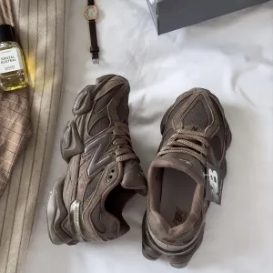 New Balance 9060 Chocolate Brown трендові кросівки ню беланс 9060 шоколадні