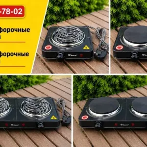 Настольная плита электрическая. Электроплита настольная.‼️ Плита электрическая. Плита одно двух комфорочная. Настільна плита електрична. Електроплита.