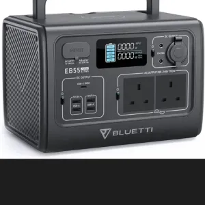 Зарядна станція Bluetti EB55, 700 Вт, 537 Вт*год