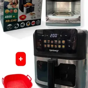 Аэрогриль Rainberg 12.5л(4800W)— Готовьте  полезно и быстро!+Подарок!