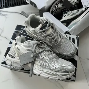 Преміум Якість! Кросівки Off-White Be Right Back Grey White/ Офф-Вайт (сірі) срібло-сірі
