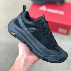 Теплі чоловічі кросівки Humtto 371081A3 All Black (41-46) — водостійкі, фліс, осінь-зима | Хумтто