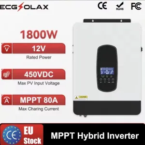 Гибридный солнечный инвертор SP-2200 ECGSolax (Easun) 2.2kW 12V 2200VA/1800W