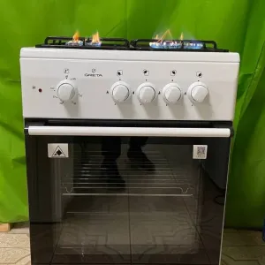 Плита газова б/в Great 50/60 газ контроль, духовка електрична з грилем.