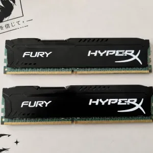 Комплект 32GB! Оперативна пам'ять Kingston HyperX Fury DDR4 32GB 2х16GB 2133 МГц