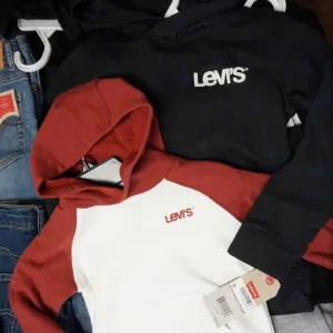 Брендовий Одяг Levis ОПТОМ Дитячий Підлітковий Сток LEVI'S ОПТ Мікс