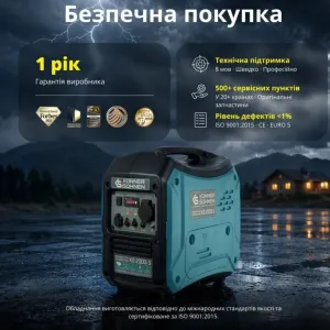 Konner sohnen KS2000IS інверторний генератор 2кВт