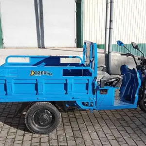 Електротрицикл DOZER Model 2E 1200W | 650 кг | 60V | Вантажний. Є Доставка