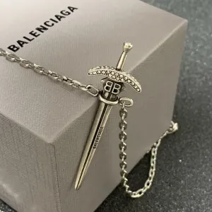 Підвіска Balenciaga / ланцюжок з кулоном Balenciaga меч